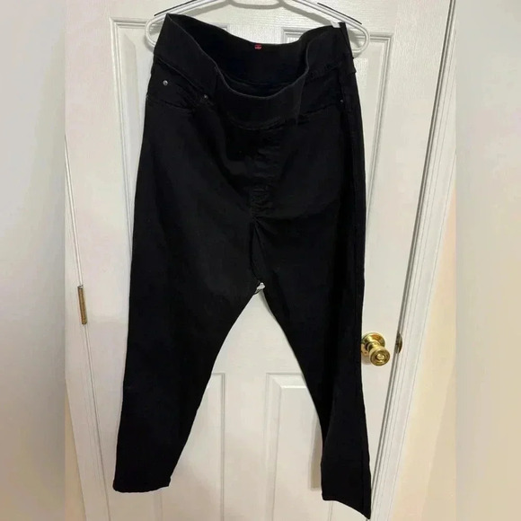 Women's SPANX 20278T Black Ankle Skinny Jeans Plus Size 2X Tall. See measurement - Picture 2 of 16